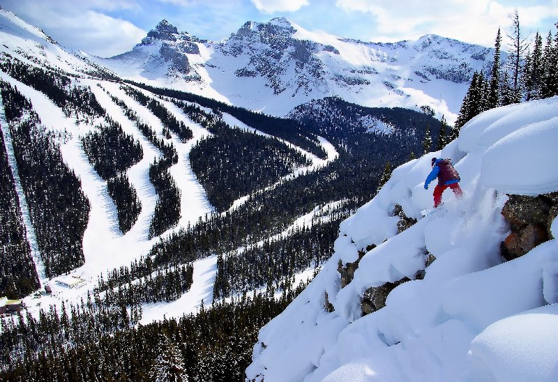 Sunshine Village Boarding - Photo by Jake Bauer