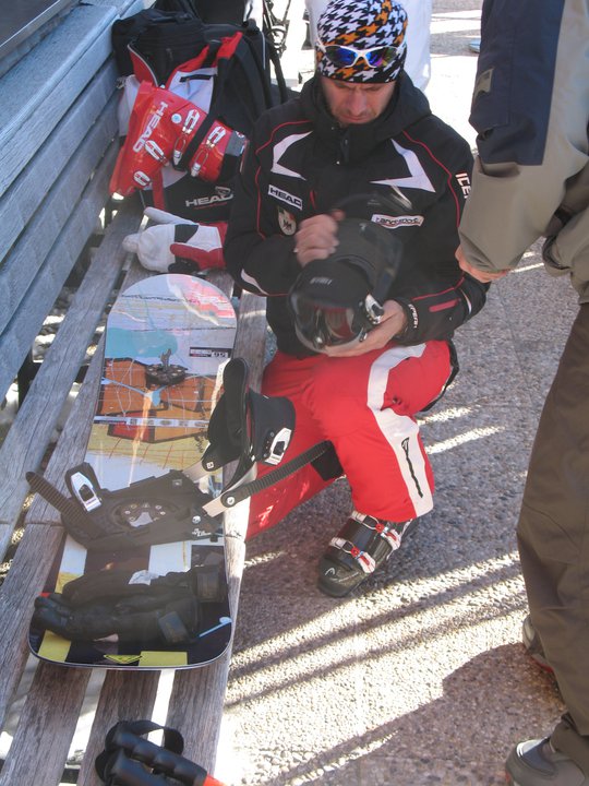 Hintertux 2010, Head teszt