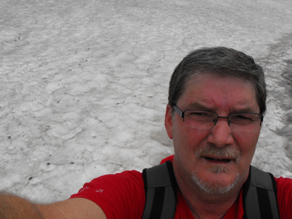 Nyári hóban, 2300m-en