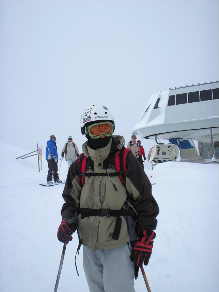 Flachauban hideg volt...