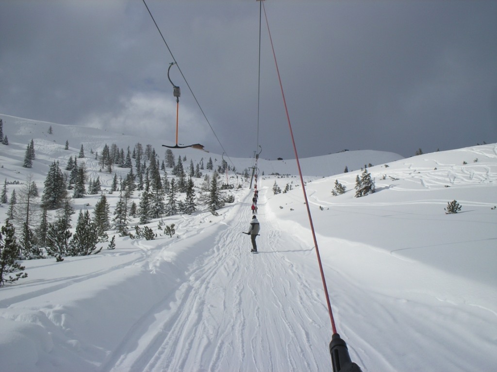 A kevés csákányos egyike Zauchenseeben