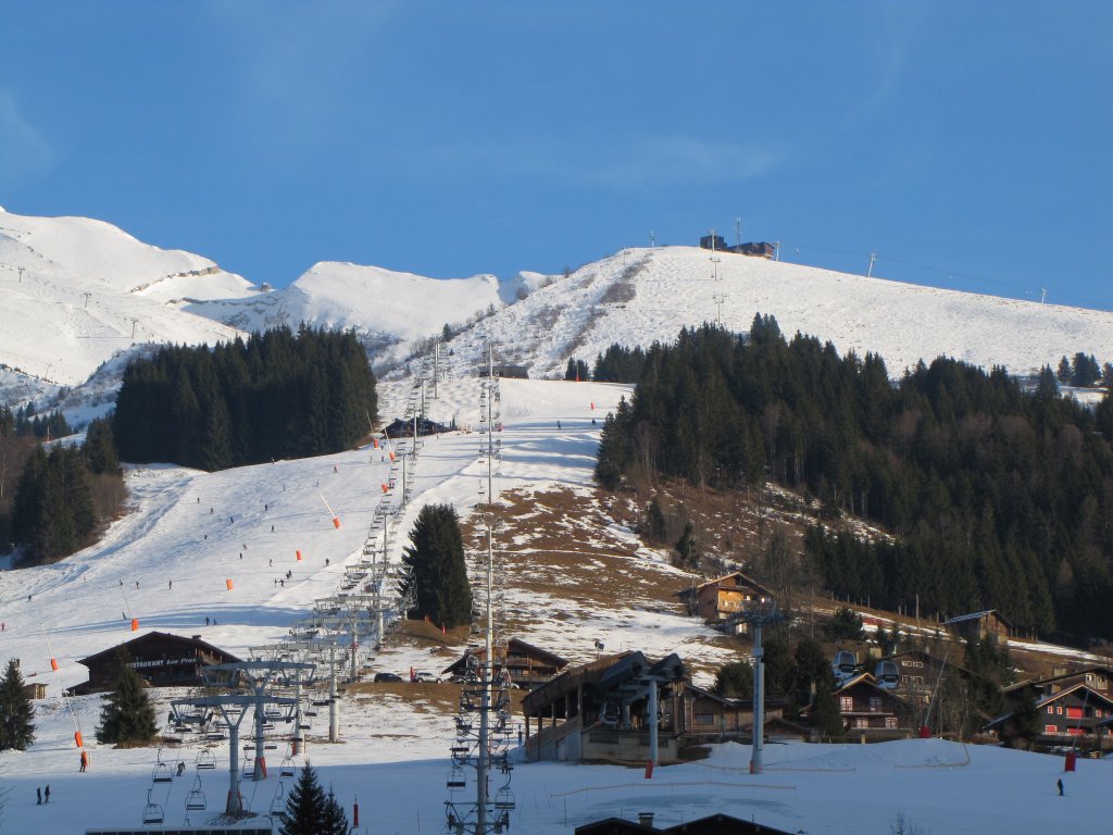 La Clusaz, központi pályák