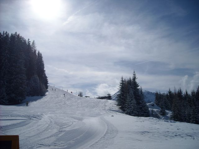 Kék pálya Altenmarktban.