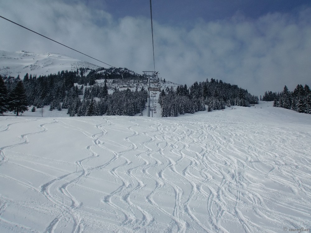 Tannheim (Tirol); akár januárban - Fotó: Snowflat