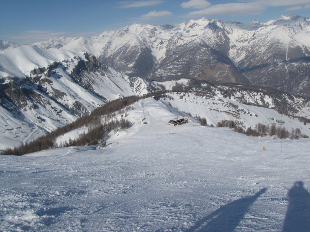 Étterem a Haute Plane felvonó aljánál