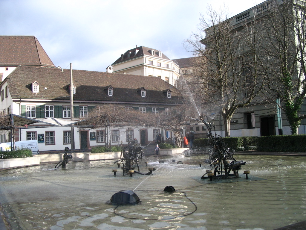 A Tinguely szökőkút - ez nagyon tetszett!