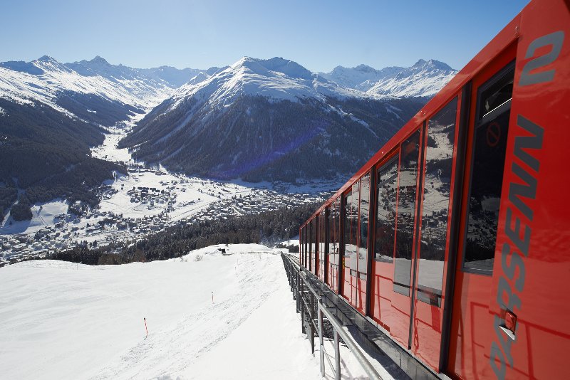 Davos - Parsennbahn / Svájc