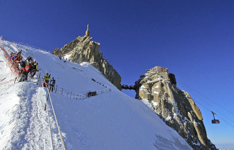 Chamonix - Aiguille du Midi / Franciaország