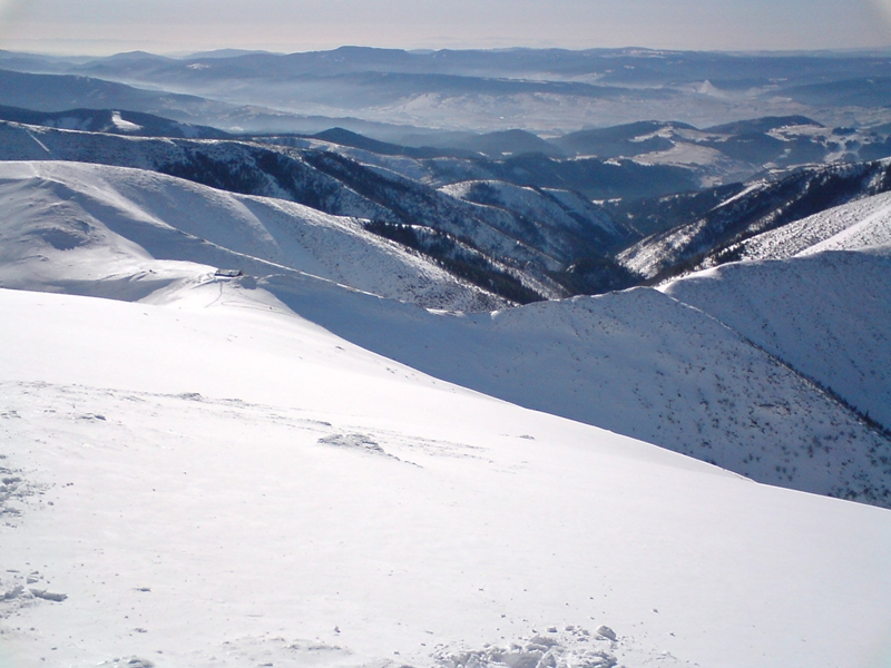 Gyömbér, D felé (lent a Stefanika)