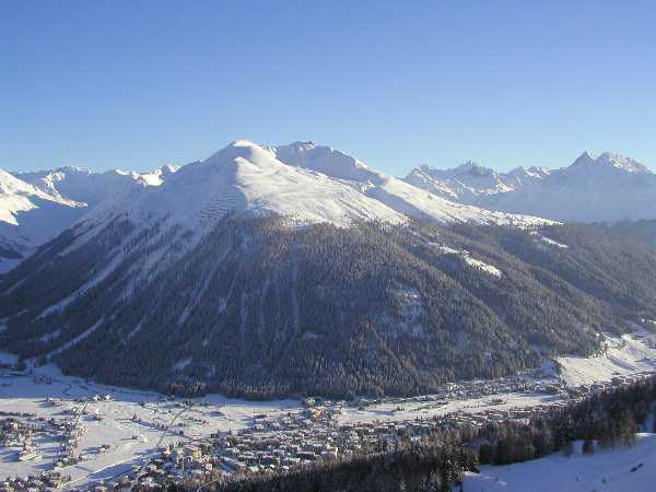Davos panoráma