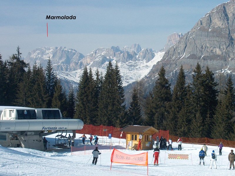 Costa-ról tovább a Mt.Fertazza tetejére 2700 m-re