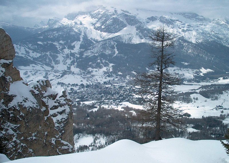 Cortina a Faloria háztól