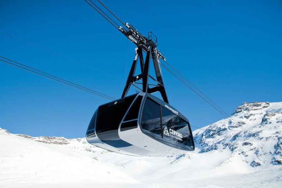 Cervinia, 125 fős nagykabinos