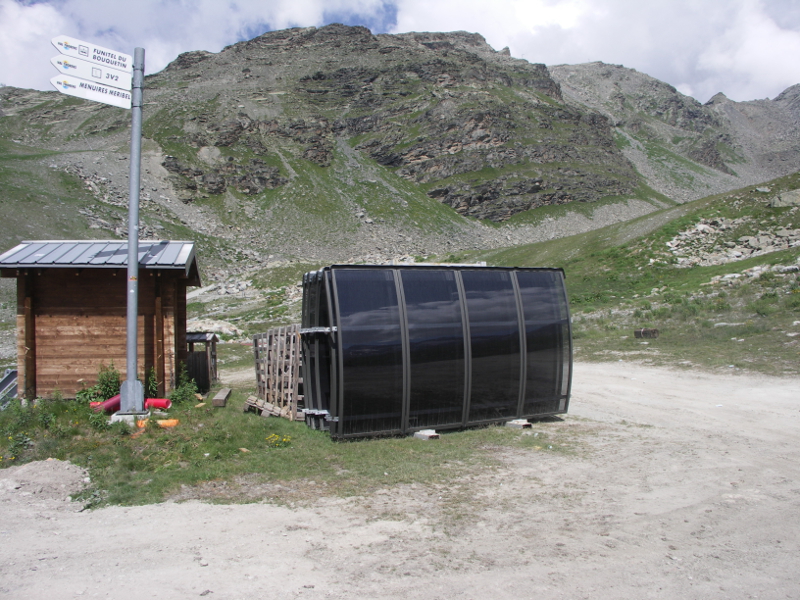 3 Vallées 1 építési munkálatok