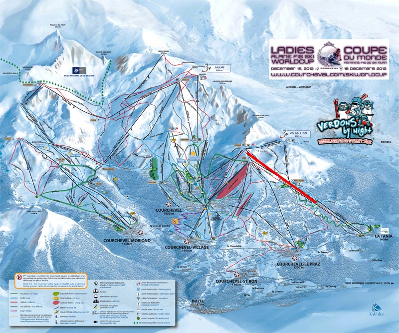 Bouc Blanc nyomvonala