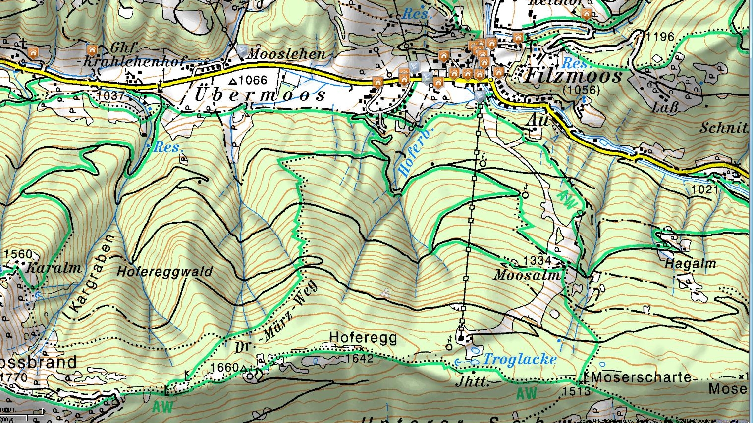 Filzmoos (forrás: http://www.bergfex.at)