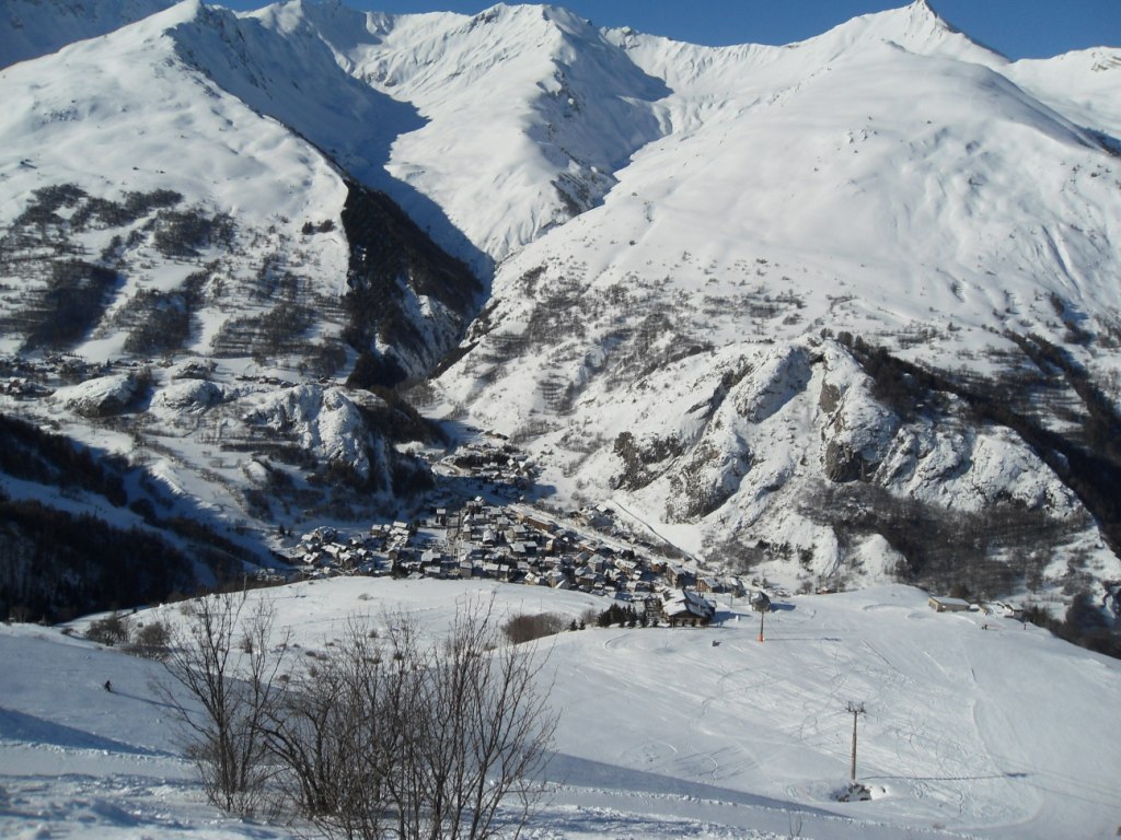 Valloire fentről
