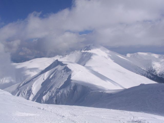 Chopok dél fentről
