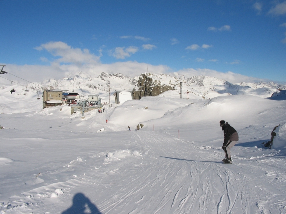 A Presena gleccserről visszafelé
