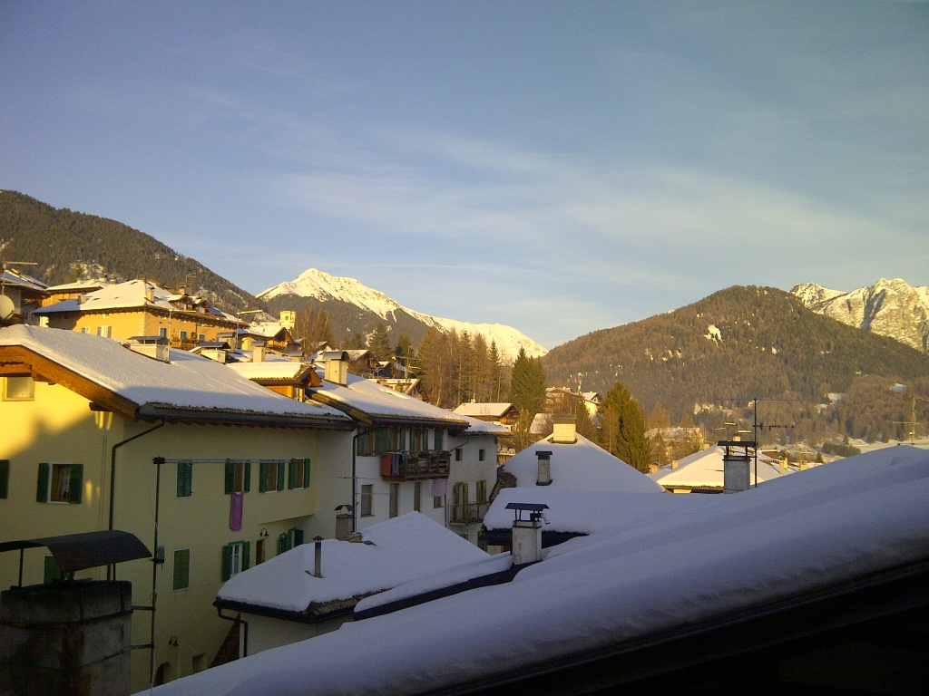 Reggel ez látszott a teraszról