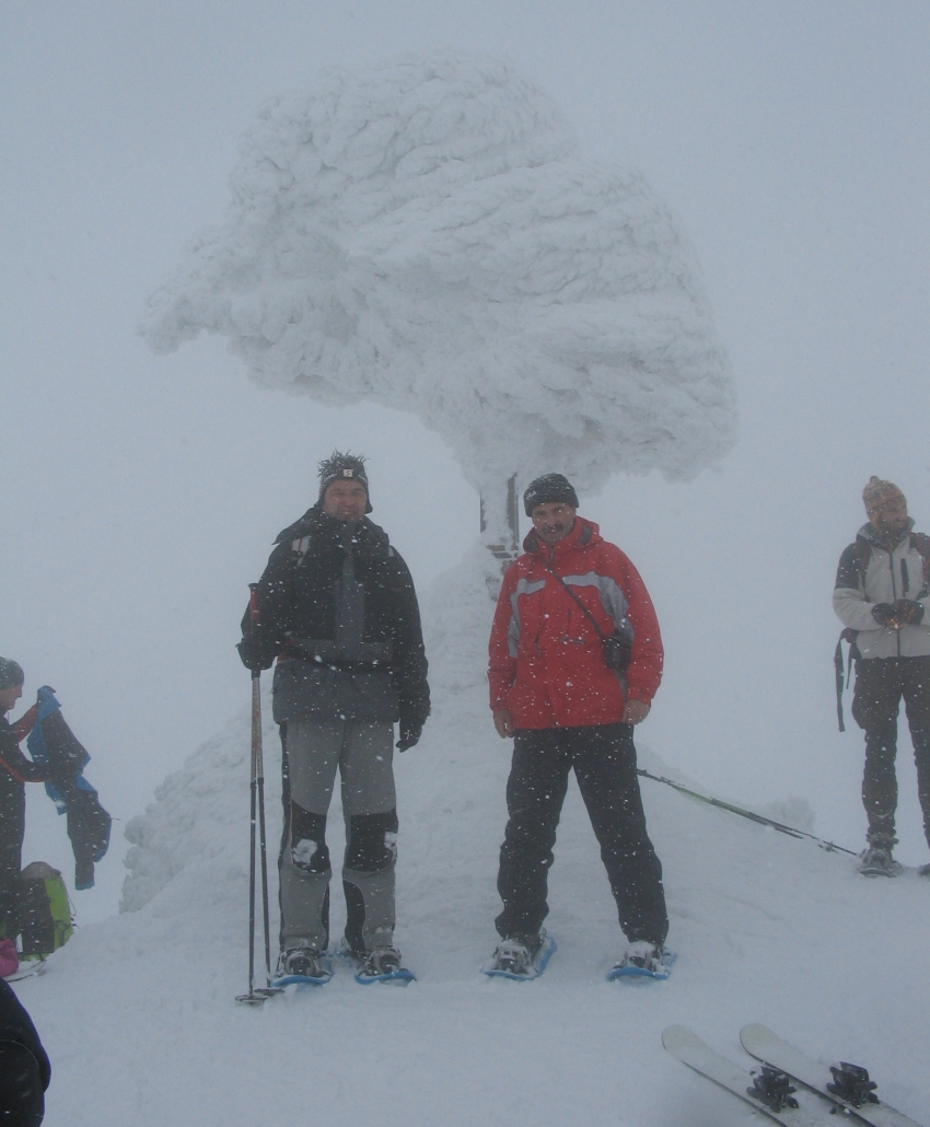 2013 02 16. Fent a Gyömbéren, 2043 m.