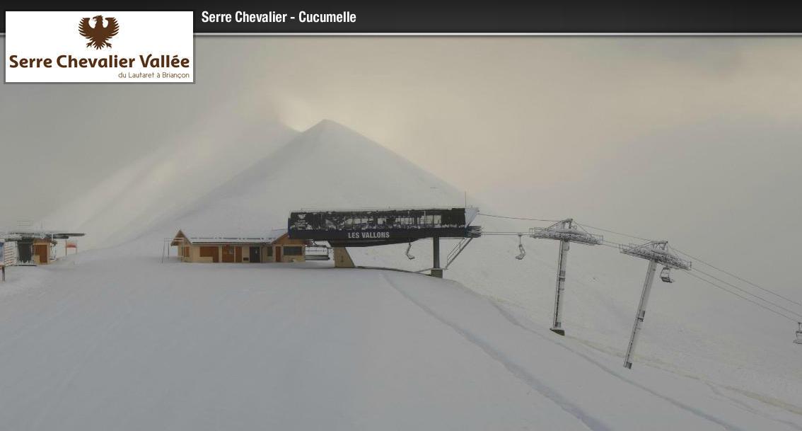 Serre Chevalier (F) ma reggeli webkamera