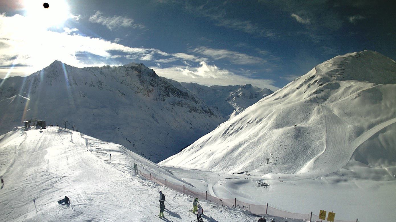 Napok óta az első napsugarak Pitztalon kedd délelőtt