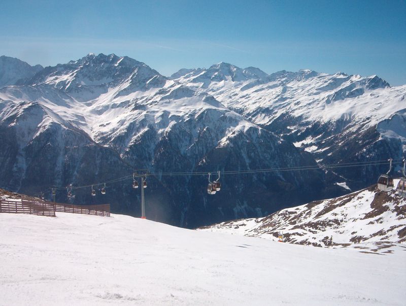 Lefelé a Scharecktől (2600m)