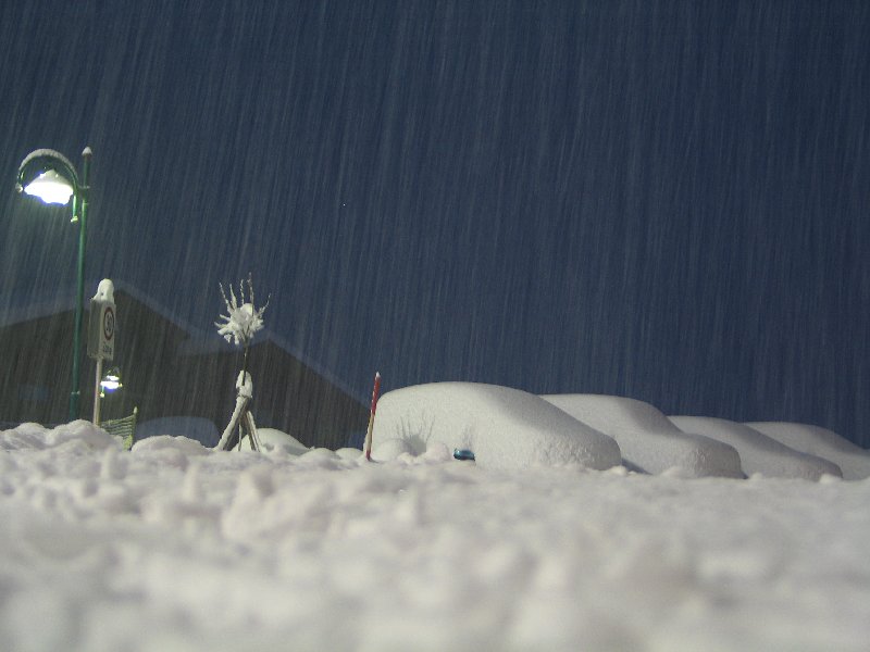 Karintia egy nap alatt hó alá került