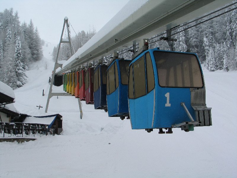 Két síterepet ez a szellemvasút köt össze