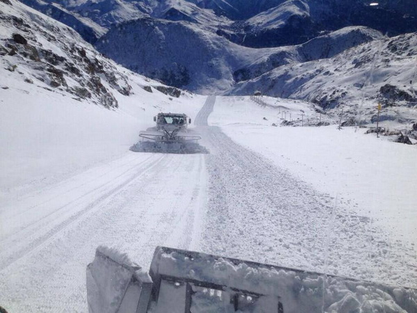 Nyitás előtt két nappal (Kép: Alpe d’Huez / Facebook)