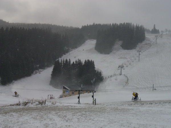 Donovaly, Zahradiste oldal