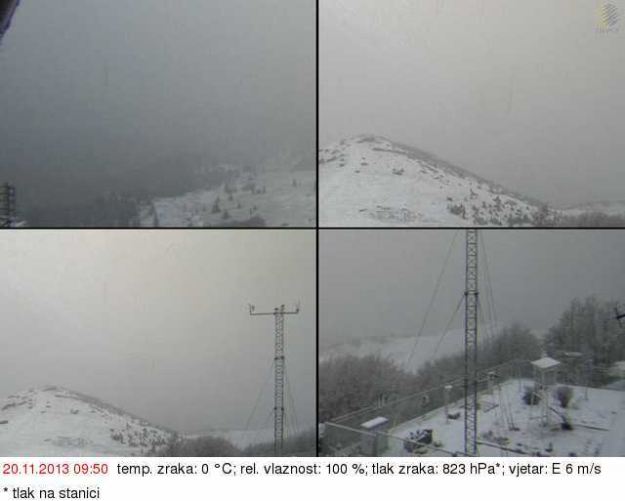 Zavizan, Horvátország, ma reggel