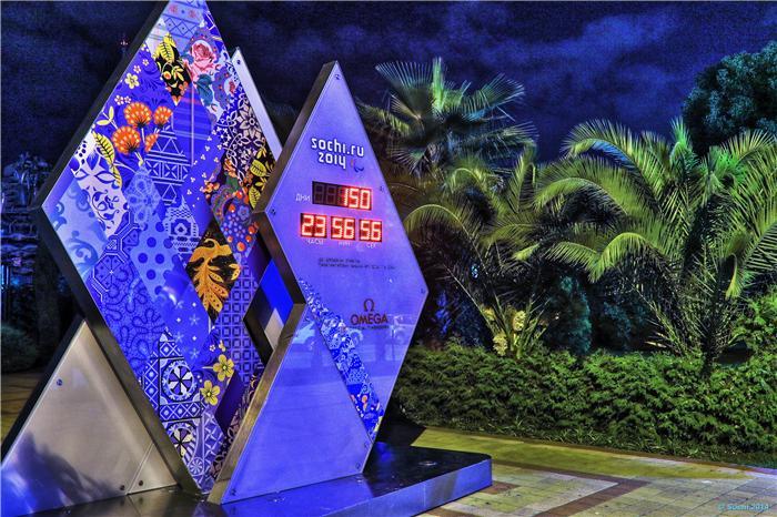 Ezen a képen még 150 nap volt hátra a megnyitóig (Kép: www.sochi2014.com)