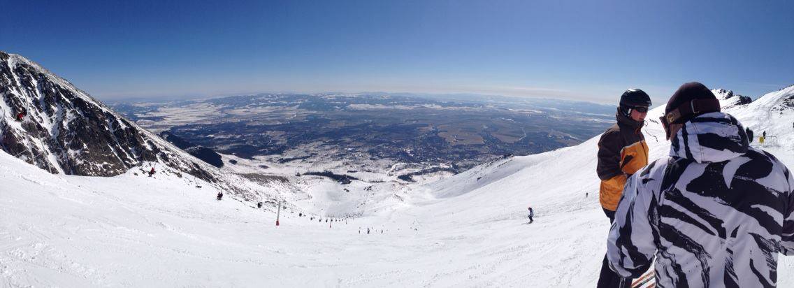 Ilyen az, ha van hó (Kép: Vysoké Tatry / Facebook)