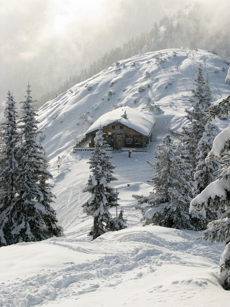 Hochwurtzenalm friss hóval