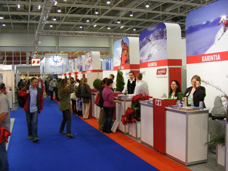 Az előzetes híresztelések ellenére igenis jelen van Ausztria, Szlovákia, Szlovénia, Lengyelország és Franciaország nemzeti idegenforgalmi képviselete is a vásáron!