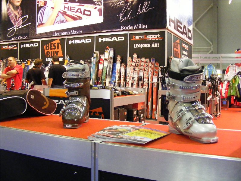 A vásár legnagyobb standját a tandtsport foglalta el.