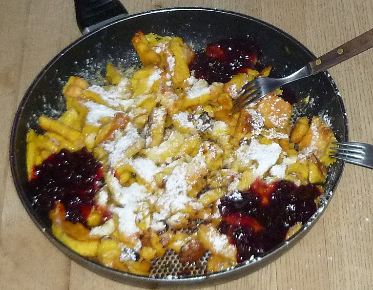Császármorzsa - Kaiserschmarren