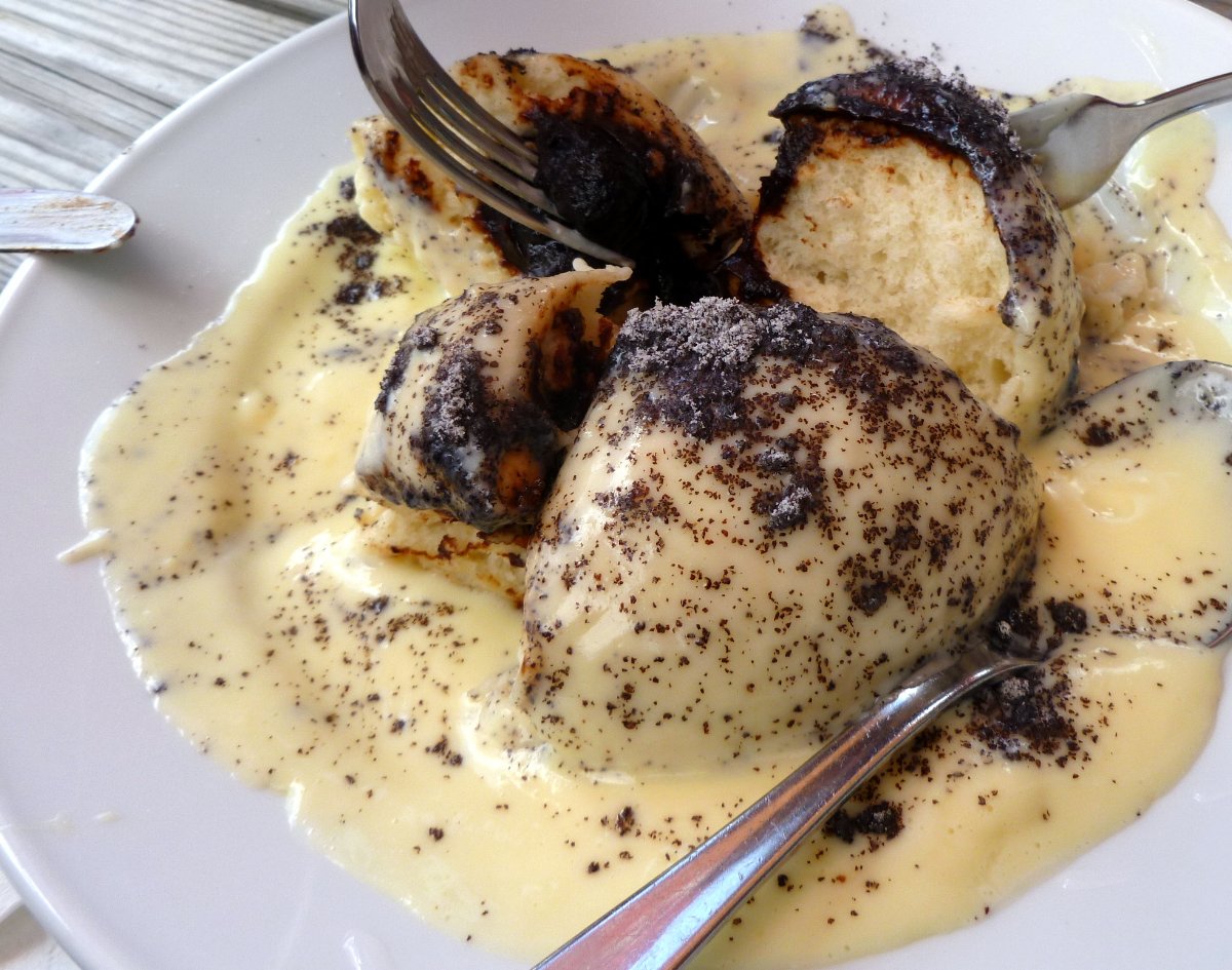 Gőzgombóc - Germknödel