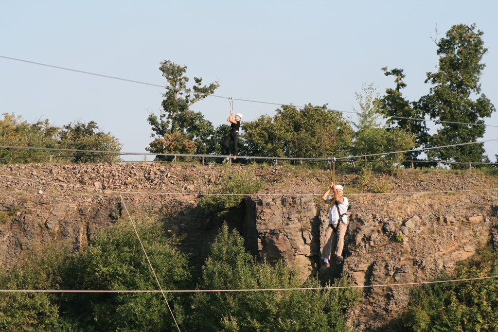 Canopy pálya az Oxygen Adrenalin Parkban