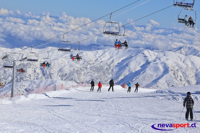 A kilátás sem rossz - Fotó: Nevasport.cl