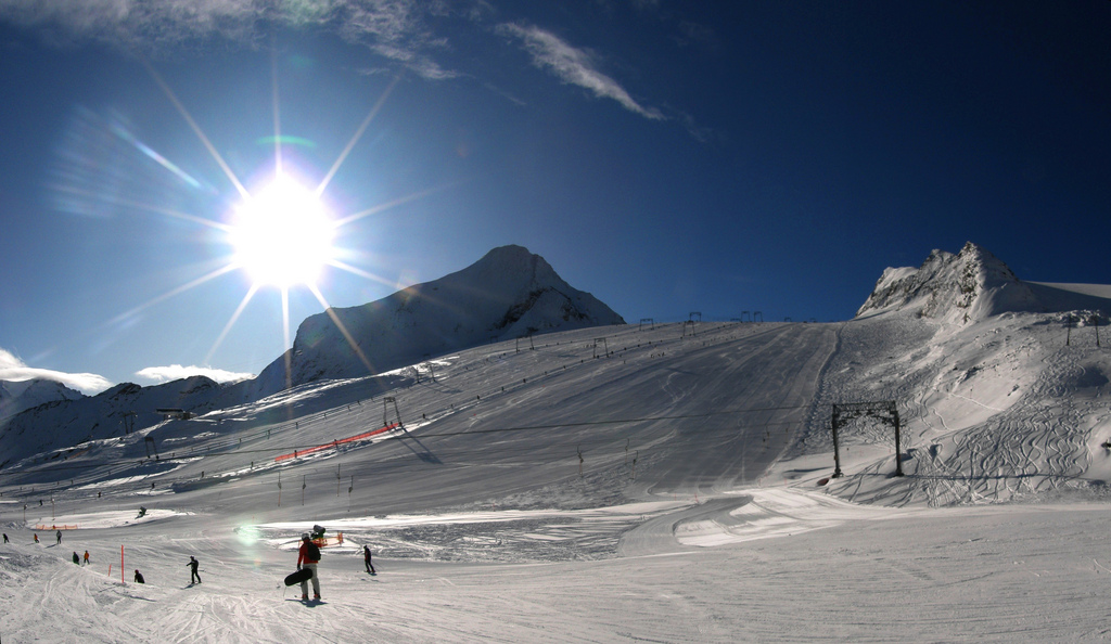 Ilyen idő várta a besízőket Kaprunban az október 23-i hétvégén