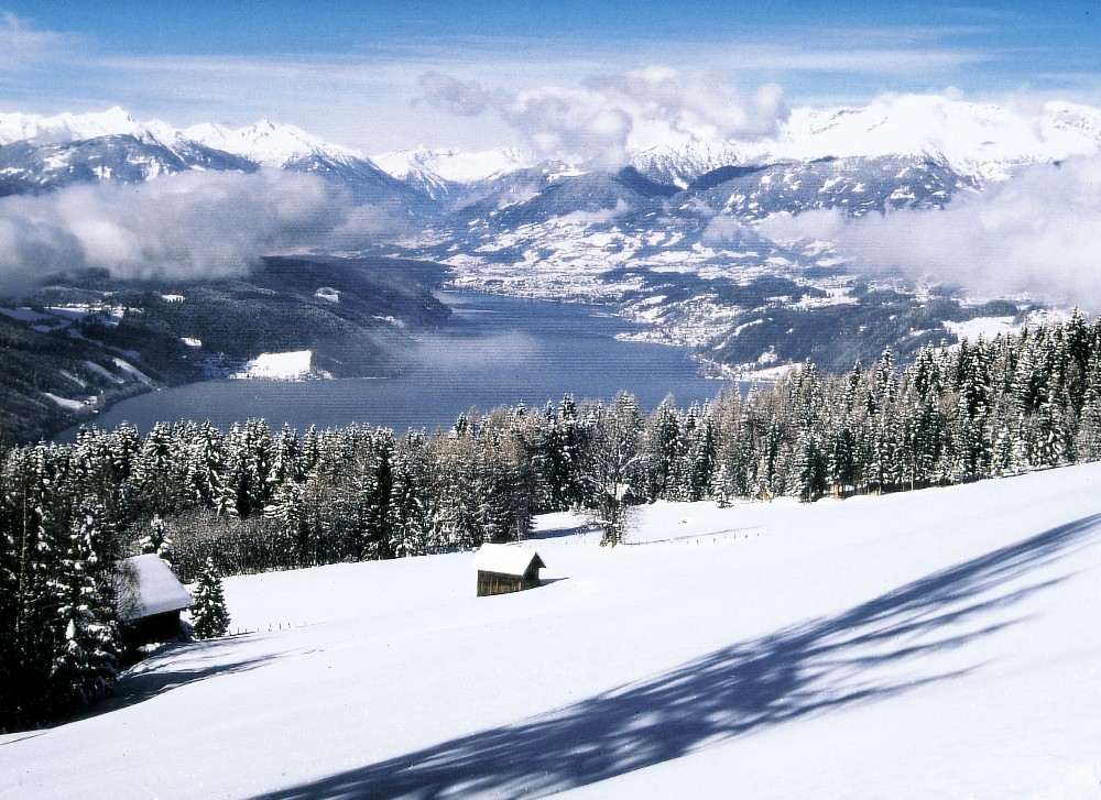 Téli táj Karintiában