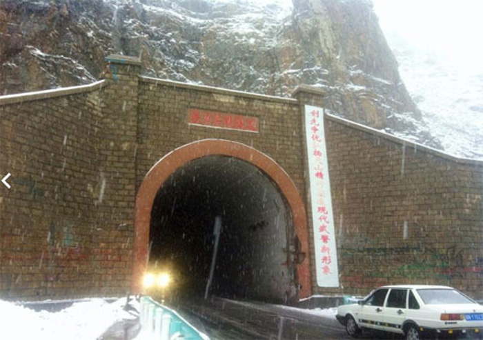 Augusztusi havazás Kínában (Kép: china.org.cn)