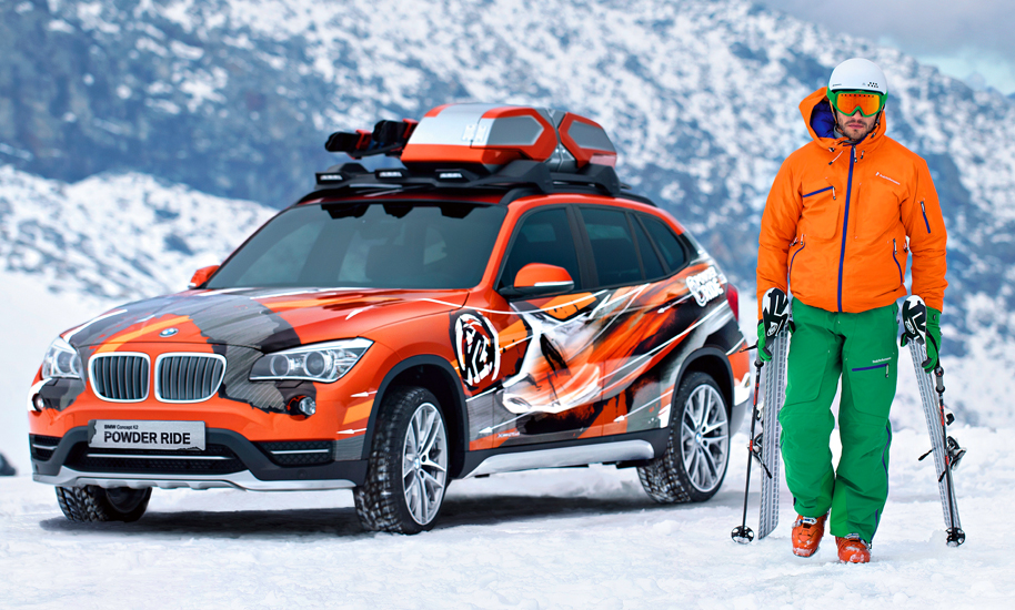 A fődíj: BMW X1 Powder Ride és K2 BMW Powder Ride síléc