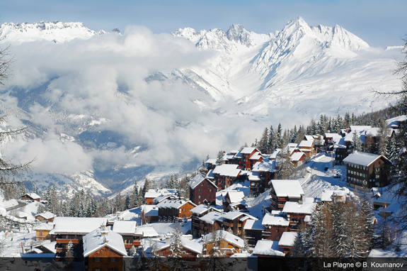 La Plagne sem panaszkodhat: A Bellecote-Montchavin mintegy 15 km hosszú
