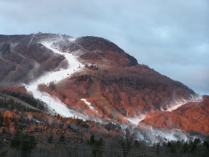 Őszi "csendélet" Hunter Mountainen