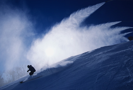 Killington: síelő a hóágyúk kereszttüzében