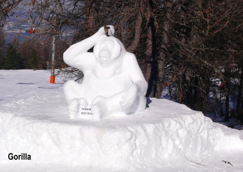 Gorilla hóból